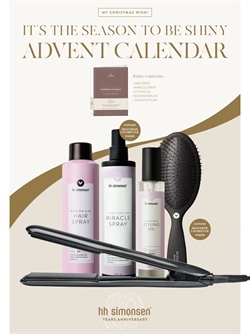 HH Simonsen Luksus Adventskalender med Infinity Styler + 4 produkter