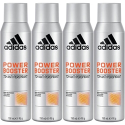 ADIDAS Power Booster 72H Anti-Perspirant 150ml x 4