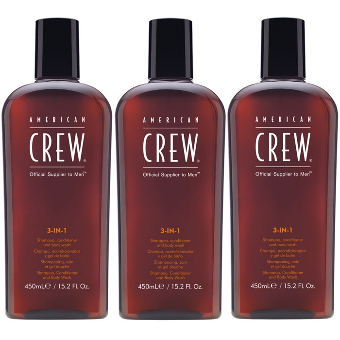 American Crew Classic 3-in-1 450ml x 3