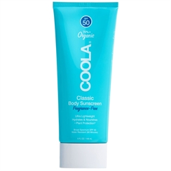 COOLA Classic Body Lotion Fragrance Free SPF50 148ml
