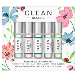 Clean Rollerball Layering Collection 5x5ml Spring 2023