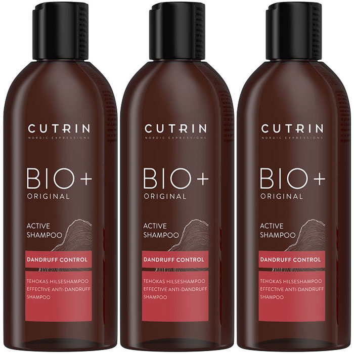 Cutrin BIO+ Active Shampoo 200ml - 3 stk til 328,00