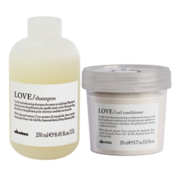 Davines Love Curl Shampoo + Conditioner sampak