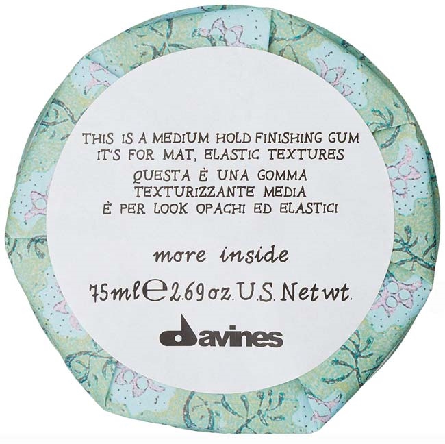 Davines More Inside Medium Hold Finishing Gum 75ml