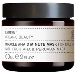 Evolve Organic Beauty Miracle AHA 3 Minute Mask 60 ml