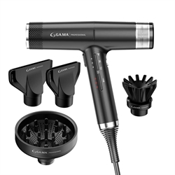 GAMA Professional iQ2 Hair Dryer - Black (Føntørrer)