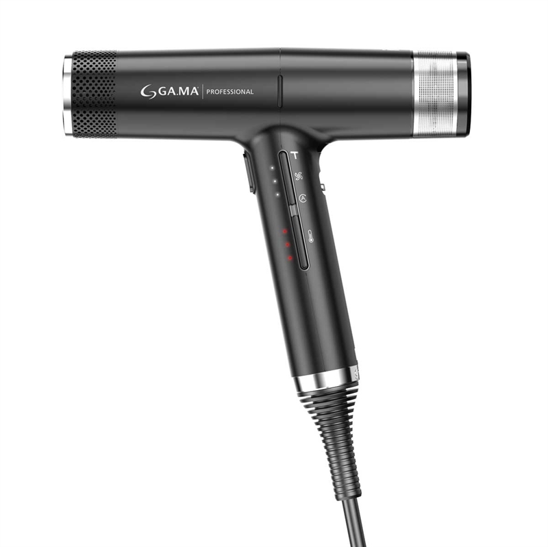 GAMA Professional iQ2 Hair Dryer - Black (Føntørrer)