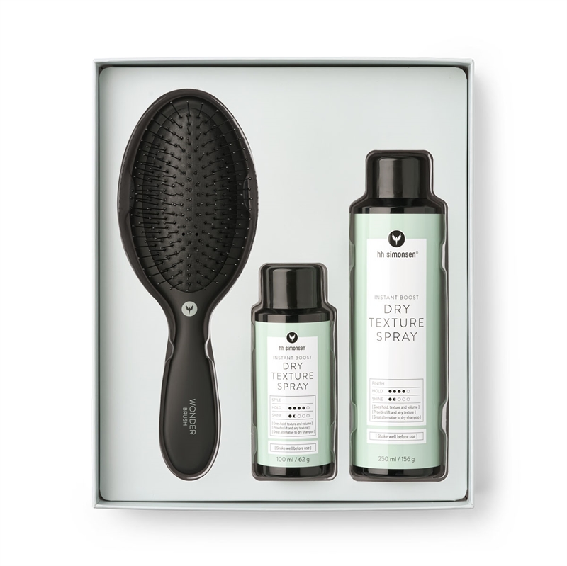 HH Simonsen Dry Texture Spray + Wonder Brush Gift Box