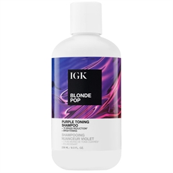 IGK Blonde Pop Purple Toning Shampoo 236ml