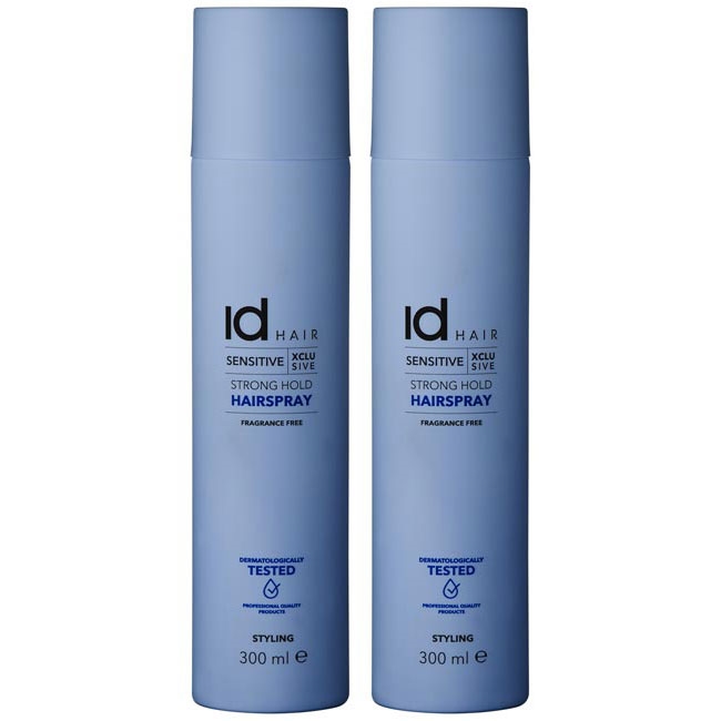 Id Hair Sensitive Xclusive Strong Hold Hairspray 300ml x 2