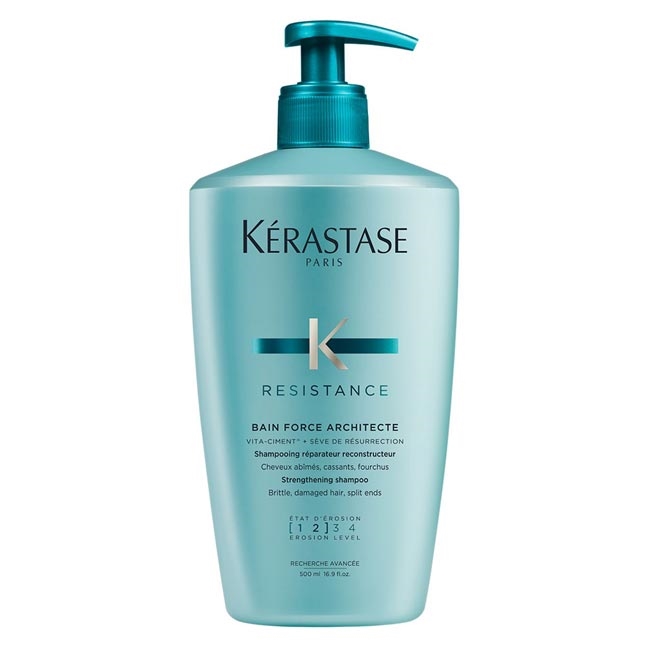 Tilsyneladende Træ basen Kerastase Bain Force Architecte Shampoo 500ml