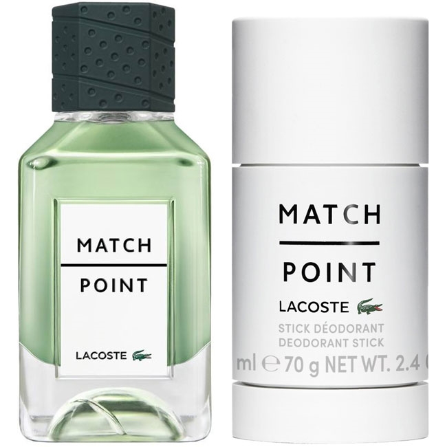 Lacoste Match Point Edt 50ml + Deo Stick 75ml sampak