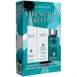 Lanza HEALING STRENGTH Holiday Trio Box
