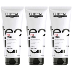 Loreal Tecni Art Fix Max Gel 200ml x 3