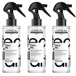 Loreal Tecni Art Flex Pli Spray 190ml x 3