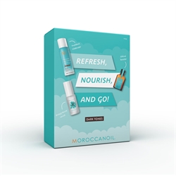 Moroccanoil Refresh, Nourish & Go kit DARK