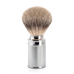 Mühle Silvertip Barberkost, 21 mm, Traditional, Krom