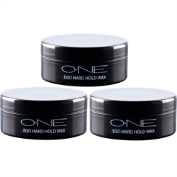 ONE Ego Hard Hold Wax 100ml x 3