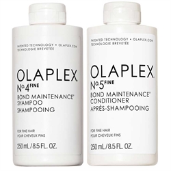 Olaplex Fine Bond Maintenance Shampoo og Conditioner
