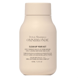 Omniblonde Clean Up Your Act Detox Shampoo 40ml