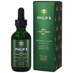 Philip B CBD Scalp + Body Oil 60ml
