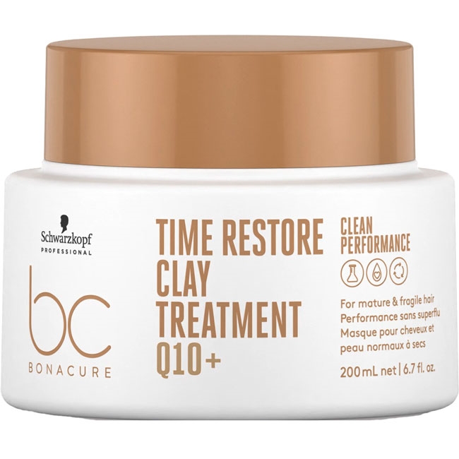 Schwarzkopf BC Bonacure Q10 Time Restore Clay Treatment 200ml