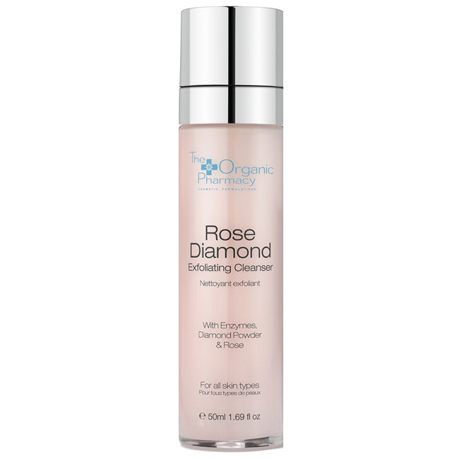 The Organic Pharmacy Rose Diamond Exfoliating Cleanser 50ml