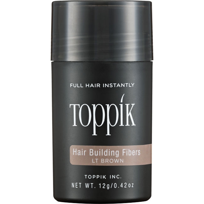 Toppik Hair Building Fibers Light Brown 12g