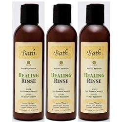 Trontveit Bath Healing Rinse Anti-Dandruff Shampoo 200ml x 3
