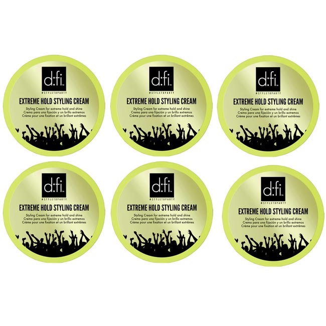 D:fi Extreme Hold Styling Cream 75ml - 6 stk